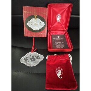 2000 Waterford 5th Edition Songs of Christmas O' Holy Night Ornament
